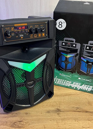 Колонка портативна bluetooth wireless speaker ttd-8243.о+