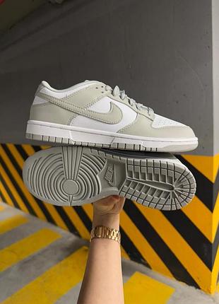 Кросівки nike dunk low grey fog