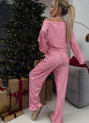 Піжама тройка штани, шорти, рубашка софт ко00022