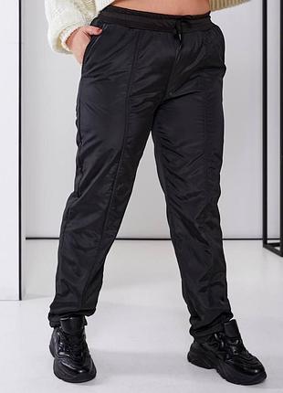 Штани плащівка на флісі