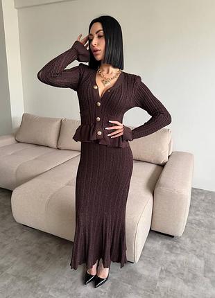 Брендова жіноча святкова вечірня довга сукня селф портрейт