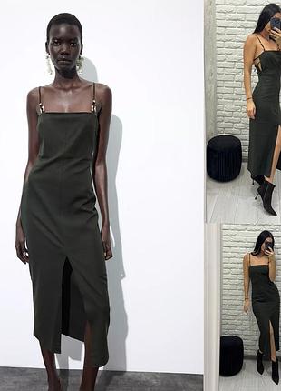 Плаття льняне zara