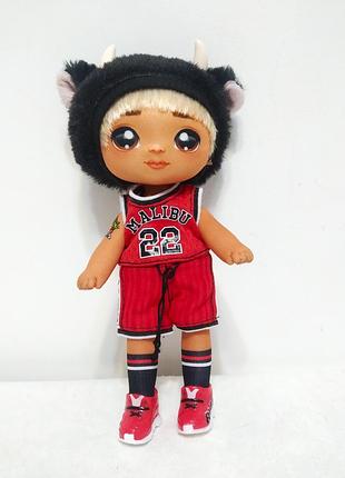 Кукла na! na! na! мальчик "футболист" оригинал, идеальное состояние, 20 см