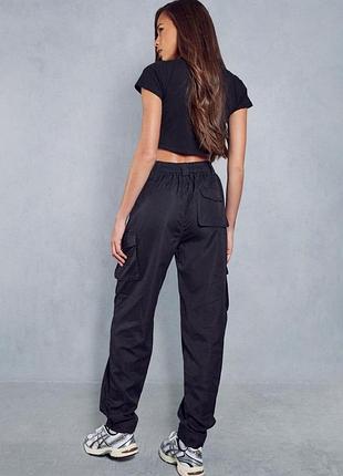 Брюки карго с карманами misspap