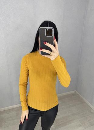 Гольф водолазка рубчик