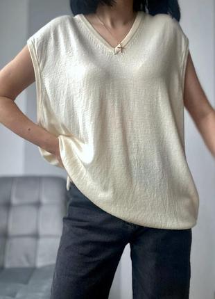 Вовняний жилет, р-р 20-22