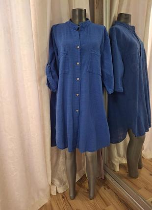Котоновая рубашка 👕 туника италия