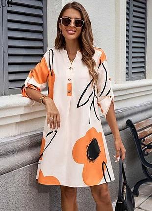 Рубашка туника батал большой размер 7 х на грудь 150-160