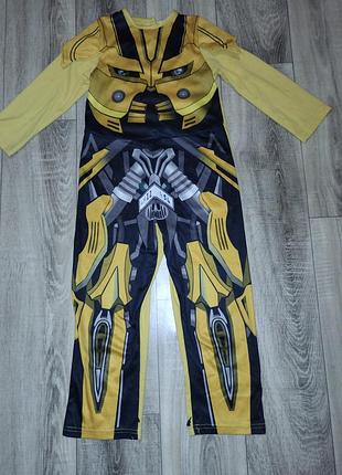 Костюм трансформер бамблбі 4-6 років transformers bumblebee