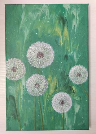 Картина " кульбаби"