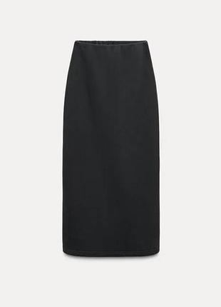 Класична чорна спідниця zara