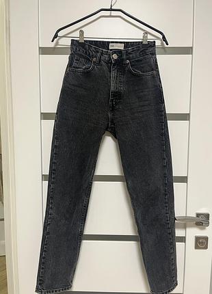 Джинси жіночі чорні zara