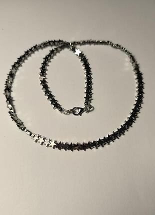 Намисто з гематиту