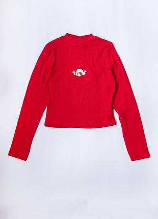 Лонгслів гольф в рубчик новорічний різдвяний 11 р 12 р 13 р 14 р 146 см 152 см 158 см 164 см