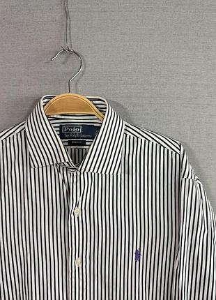 Сорочка в чорну смужку polo ralph lauren