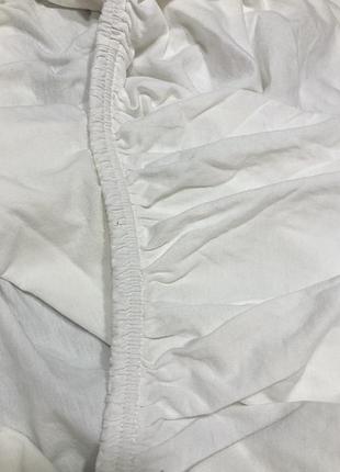 Белоснежная простынь 90х200 хлопок 100%