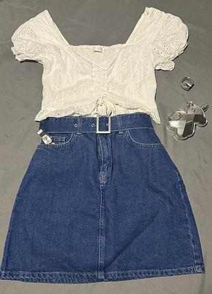 Джинсова спідниця