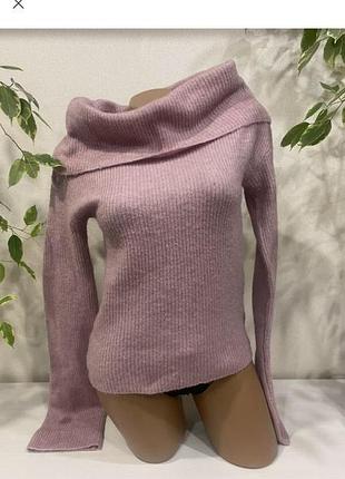 Ніжний лавандовий м‘якенький светр