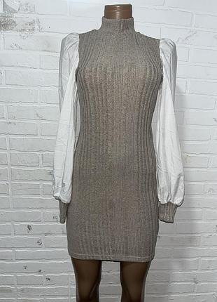 Гарненька жіноча сукня плаття рукава ліхтарики