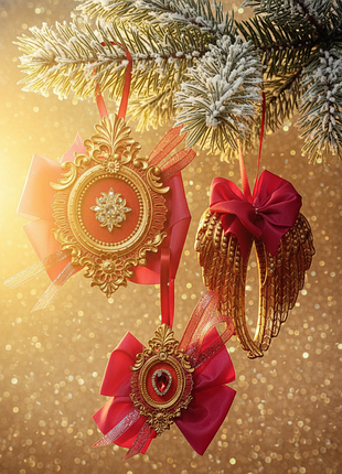 Елочные украшения. новогодние игрушки.