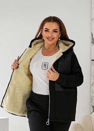 Спортивный теплый костюм батал♥