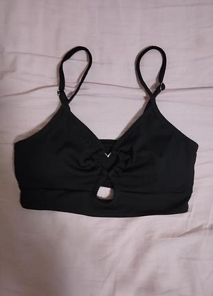 Топ с чашками на бретелях женский хс-с