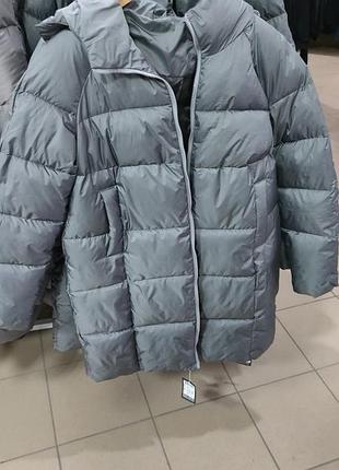 Куртка женская стильная тренд удлиненная стильная легкая теплая