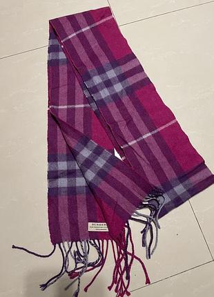 Кашеміровий шарф від burberry 100% оригінал
