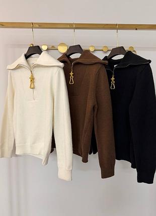 Брендовий жіночий трикотажний светр джемпер скіапареллі