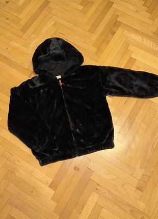 Шубка, куртка хутряна курточка для дівчинки 9-10 років