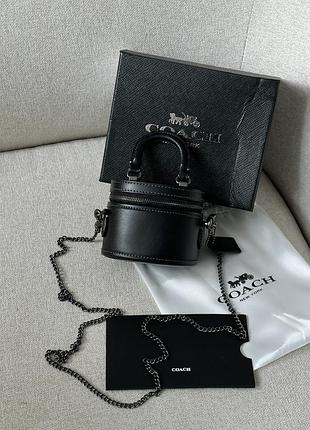 Шкіряна міні сумка косметичка коробка 12 trail co