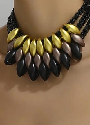 Колье, чокер - воротничок в этностиле