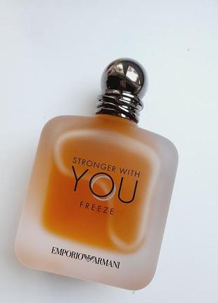 Armani stronger with you freeze - туалетна вода
