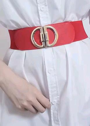 Пояс червоний , відтінок як на другому фото корсетний