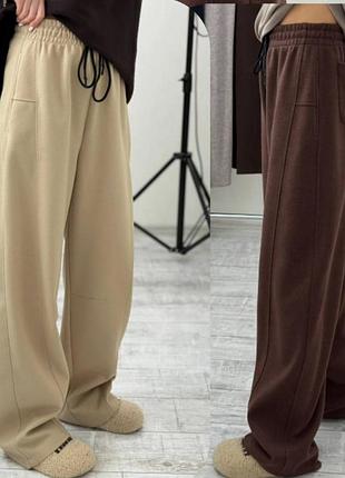 Теплые брюки багги. мода, стиль