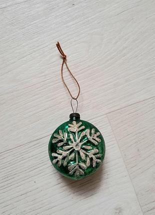 Сніжинки ялинкові прикраси іграшка ссср