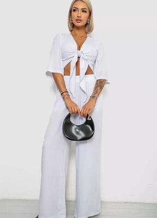 Жіночий костюм штани + топ