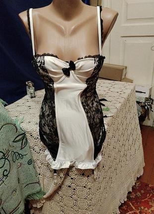 Пеньюар корсет шнурівка