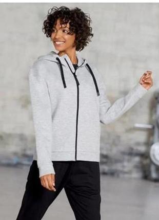 Кофта спортивна жіноча з капюшоном толстовка женская на молнии
