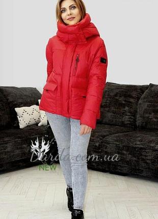Зимняя куртка зефирка