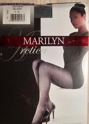 Колготки хлопковые зимние marilyn arctica 80 den