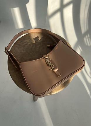 Модная женская сумка hobo beige