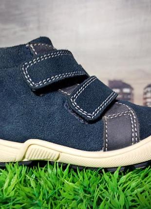 Демисезонные кожаные сапоги для мальчика skofus, размер 24, стелька 15.5 см,стан идеальный