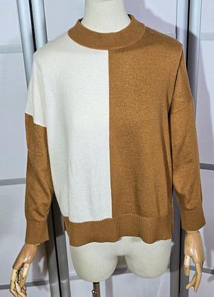 Kin свитер в стиле колорблок альпака шерсть