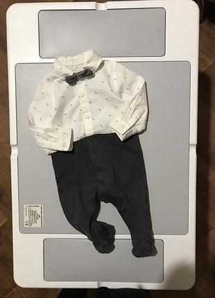 Неймовірно гарний стильний якісний нарядний святковий чоловічок з метеликом