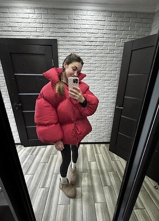 Пуховик оверсайз