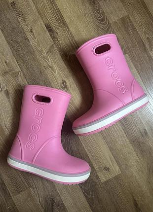 Сапожки crocs рj2 устілка 21,5см