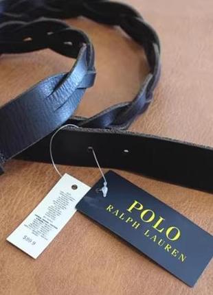 Кожаный ремень женской polo ralph lauren