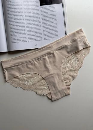 982 гарні жіночі трусики сліпи безшовні з мереживом