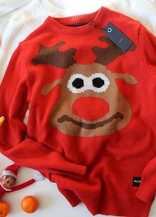 Чоловічий светер новорічний